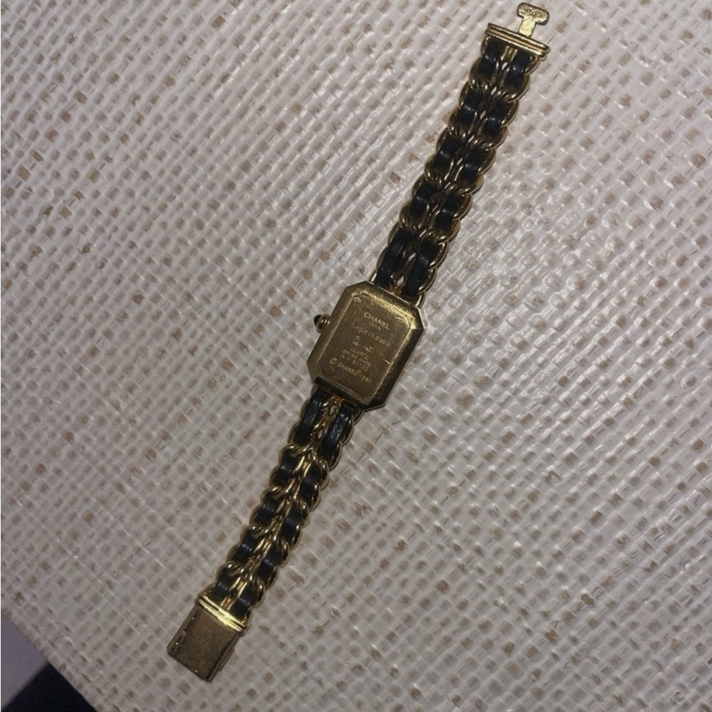 Chanel Premiere Watch 18K Yellow Gold Plated - Picture 4 of 7